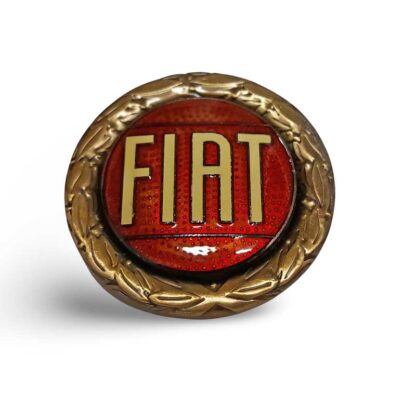"FIAT" emblem, bronze "laurbærkrans"